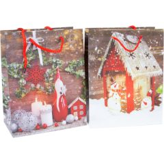 Dāvanu maisiņš SHINE S, 18x23x10cm, mix Dāvanu maisiņi 