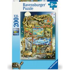 Ravensburger puzzle 200 pc Reptiles on a Picture Frame Puzles