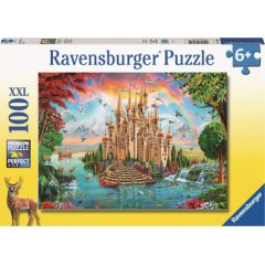 Ravensburger puzzle 100 pc Rainbow castle Puzles