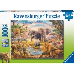Ravensburger Puzzle 100 pc Primitive Nature Puzles
