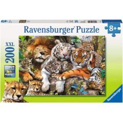 Ravensburger Puzzle 200 pc Big Cat Nap Puzles