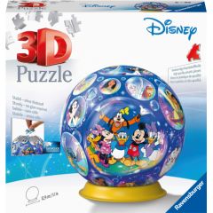 Ravensburger 3D Puzzle Ball 72 pc Disney Characters Puzles