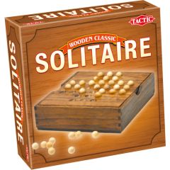 Tactic Wooden Classic Solitaire Galda spēles