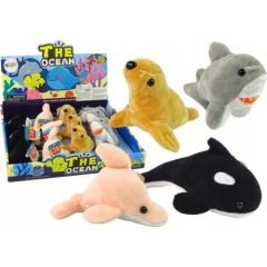 LeanToys Mini Pluszak Zwierzęta Morskie 4 Modele