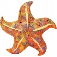 LeanToys Maskotka Pluszowa Rozgwiazda Żółta Poduszka 20 cm Mīkstās rotaļlietas