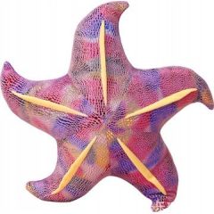 LeanToys Maskotka Pluszowa Rozgwiazda Fioletowa Poduszka 20 cm Mīkstās rotaļlietas