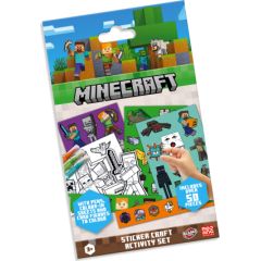 Bladez Minecraft uzlīmju aktivitāšu komplekts
