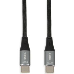 iBOX IKUTC USB-C cable 60W 1m Black
