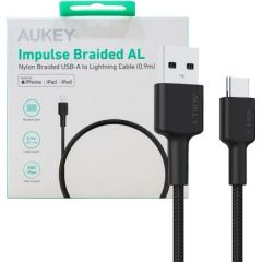 AUKEY CB-CD30 USB-C Type-C Power Delivery PD 3A 0.9m Nylon Black