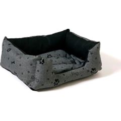 GO GIFT Dog bed L - graphite - 65x45x15 cm