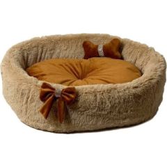 GO GIFT Cocard camel L - pet bed - 55 x 52 x 18 cm