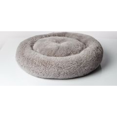 GO GIFT Shaggy grey M - pet bed - 57 x 57 x 10 cm