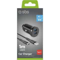 Car Charger SBS 10W USB/USB-C