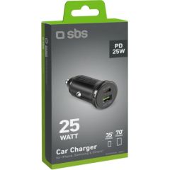 Car Charger SBS 25W USB/USB-C