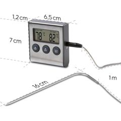 PĀRTIKAS TERMOMETRS Digital meat thermometer, Xavax Citi virtuves piederumi