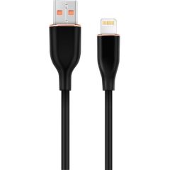CABLE LIGHTNING TO USB2 1.5M/CC-USB2S-AM8PM-1.5M-BK GEMBIRD Data USB kabeļi