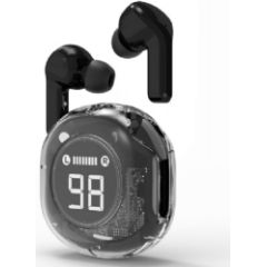 Austiņas Gembird Transparent TWS in-ears Black Austiņas