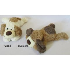 Sun Day Sun-Day Pies leżący 2 kolory (P2864) Mīkstās rotaļlietas