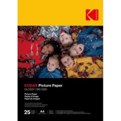 Kodak fotopaber A4 glossy 180g 25 sheets