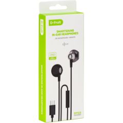 D-Fruit earphones SmartSound USB-C DF123 Jaunumi - Audio-Video