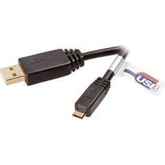 Vivanco USB kabelis - microUSB 1.8m (45217) Jaunumi - Datori