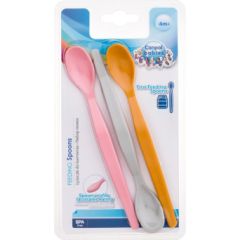 Canpol First Feeding Spoons 1pc Girl