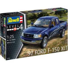 Модель под склейку 1997 Ford F-150 Xlt 1:25 116 шт. Revell 10+ 07045