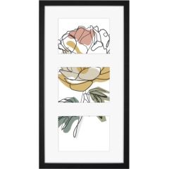 Hama 00175983 Kopenhagen Black 23x45cm Foto rāmji, un dekoratīvās bildes