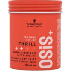 Schwarzkopf Osis+ / Thrill Elastic Fiber Gum 100ml W / Hair Gel Matu kopšana