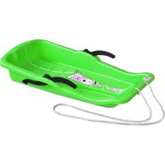 Marmat plastmasas Karola ragavas ar bremzēm - zaļas