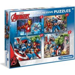 Clementoni Puzzle 20+60+100+180 The Avengers (07722) Puzles