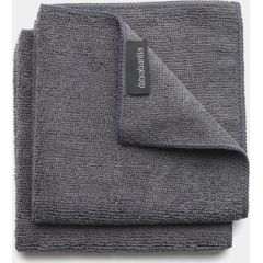 BRABANTIA Mikrošķiedras lupatiņa 2gb., dark grey - 118029
