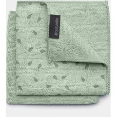 BRABANTIA mikrošķiedras lupatiņa 2gb. 30x30cm, Jade Green - 216282