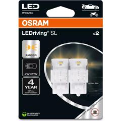 Osram WY21W LED AUTOLAMPAS 1.4W 7504DYP AMBER 12V WX3X16D 2gab Autospuldzes