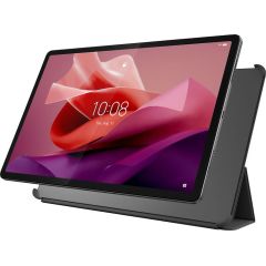 CASE  Lenovo Tab P12 ZACH, ZACL, ZG38 - Flip Polyurethan - Storm Gray Maki Planšetdatoriem