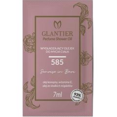 GLANTIER 585 PERFUME SHOWER OIL SAMPLE 7g - Ķermeņa dušas eļļa gludai ādai sievietēm