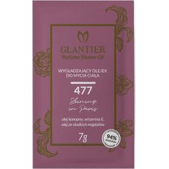 GLANTIER 477 PERFUME SHOWER OIL SAMPLE 7g - Ķermeņa dušas eļļa gludai ādai sievietēm