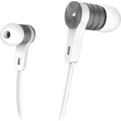 Hama 00184136 Intense Headphones In-Ear White austiņas ar vadu austiņas ar vadu Austiņas