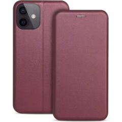 Case Book Elegance Xiaomi Redmi 14C/Redmi A4/Poco C75 bordo Neoriģinālie Maciņi