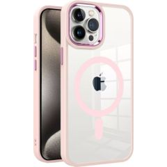 Case Premium Mag Cover Apple iPhone 12 pink Neoriģinālie Maciņi