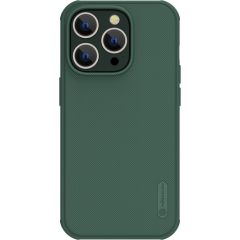 Чехол Nillkin Super Frosted Shield Pro Apple iPhone 15 Pro зеленый
