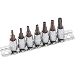 Muciņu ar uzgaļiem komplekts Condor Werkzeug C24006; 1/4''; 6 gab. Mehāniskie instrumenti