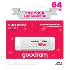 Goodram UME2 USB 2.0 64GB Valentine White