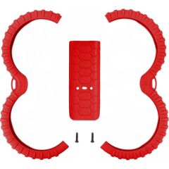 Protective cover + propeller cover SUNNYLIFE for DJI Avata 2 (red) Piederumi droniem