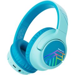 PowerLocus Bobo wireless headphones for kids (blue)