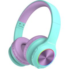 Wireless Headphones for kids PowerLocus PLED (blue&purple)