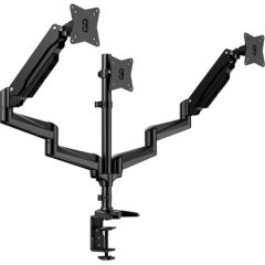 Triple monitor mount 17-32" Huanuo HNTS3B-UK