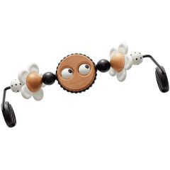 Rotaļlieta šūpuļkrēsliņam BabyBjorn Googly eyes black & white