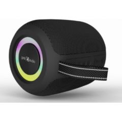 Skaļrunis Gembird Bluetooth LED Speaker SPK-BT-LED-05-BK Black Bezvadu skaļruņi