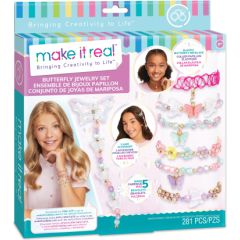 MAKE IT REAL DIY Rotaslietu komplekts Tauriņi Attīstošās spēles